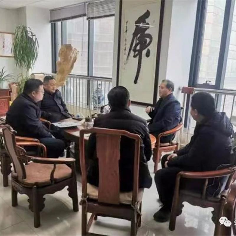 莘县燕店镇政府考察团莅临劲牛集团考察、座谈